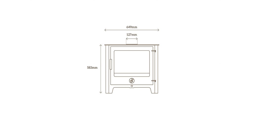 Penguin 7 Convector - Chilli Penguin Stoves